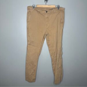 George slim fit Men's Tan Casual Pants